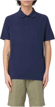 Paul & Shark Blauwe T-shirts en Polos - Heren - Polos - Blauw - M - Tops
