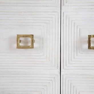 Fabrilamp Colgante Sibila 3xe27 Cuero/arena Regx60x60 Cm