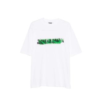Balenciaga Tape-effect Logo T-shirt
