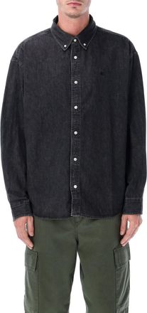Carhartt Work in Progress Black Cotton Shirt