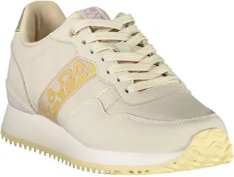 Napapijri Polyester Lace-Up with Gold Accents Sneakers - Pink