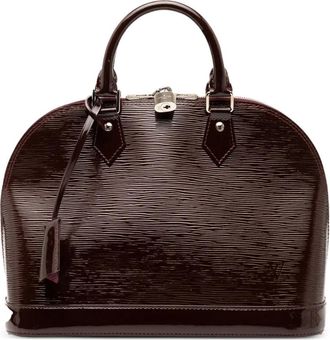 Louis Vuitton 2011-2013 Electric Epi Alma PM boekentas - Paars