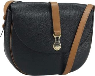 Dior Pre-owned Cross Body Bags, female, Black, Size: ONE SIZE Pre-owned Vintage Shoulder Bag