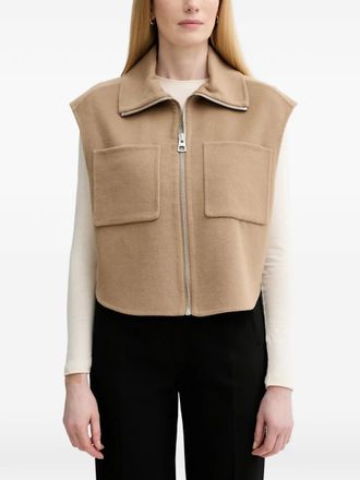 Marc O'Polo Gilet con zip - Toni neutri