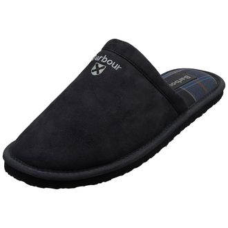 Barbour Everitt Mule Mens Slippers in Navy - 9 UK