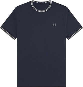 Fred Perry Uomo, Top, Blu, XL, new