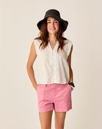 Carve Designs Reagan Top in Cloud Texture at Nordstrom, Size Xx-Small