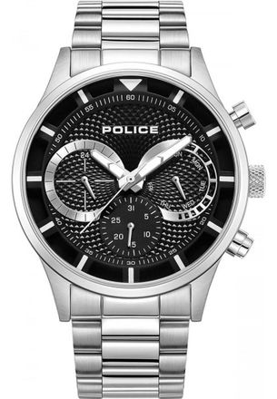 Police PEWGK0040303 Mens Driver III Watch - Silver - One Size