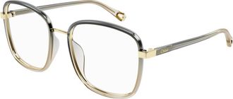 Chlo&eacute; Optisch Montuur - Dames - Brillen - Grijs - 53 MM - Accessoires