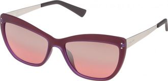 Police Womens S1971 56 56J61X Sunglasses - Red - One Size
