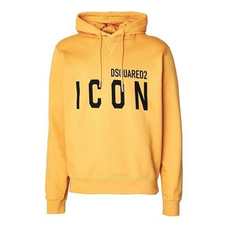 Dsquared2 Hoodies, male, Yellow, Size: XS Felpa