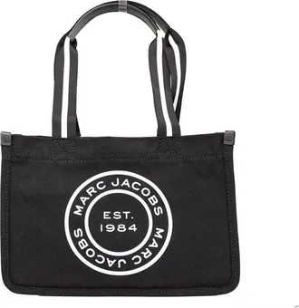 Marc Jacobs Canvas Convertible Tote Bag Black