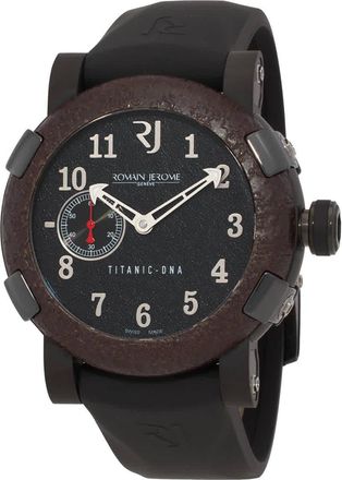 RJ Watches Titanic Black Dial Mens Watch RJ.TI.AU.101.20