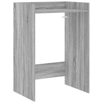 vidaXL Armario Para Lavadora Sonoma Gris 67,5 X 48 X 97 Cm Vidaxl