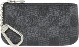 Louis Vuitton Pre-owned Wallets, male, Gray, Size: ONE SIZE Pre-owned Canvas wallets