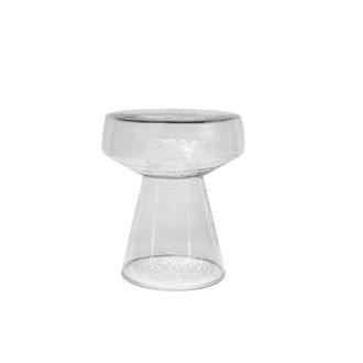 Moloo Mesita auxiliar de 37 cm transparente