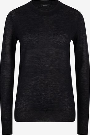 Joseph Schmaler Feinstrick-Pullover mit Rundhalsausschnitt aus Kaschmir