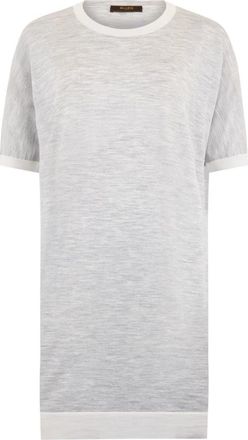 Moorer Iolanda - Dames - Ronde hals truien - Grijs - 3XL - Wol - Truien & Vesten