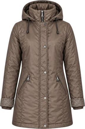 Danwear Carly Jacket - - Coats - Donna - Marrone - 3XL