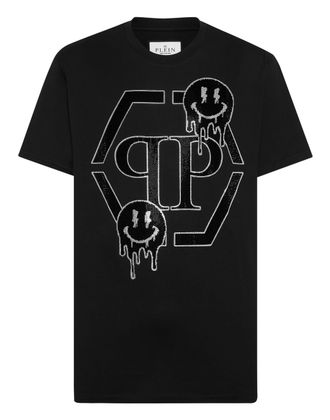 Philipp Plein T-Shirt Met Ronde Hals Smile