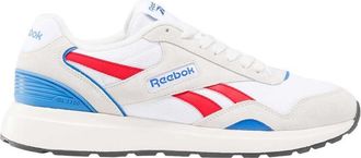 Reebok Unisex Gl1100 Sneaker, Barelygry Vectred Kineticblue, 12 UK