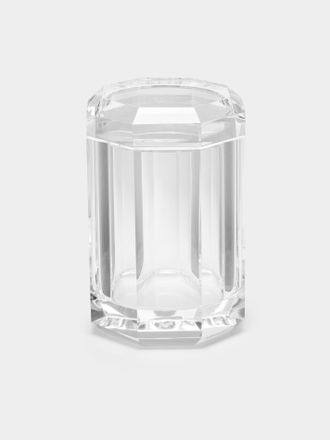 Decor Walther Cut Crystal Lidded Jar