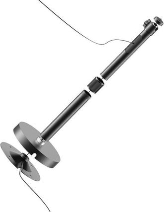No Brand Soporte De Techo/pared 2 En 1 Para Proyector, Extensible De 20 A 40 Cm, Capacidad De Carga De Hasta 5 Kg, R&oacute;tula Ajustable De 360&deg; Con Canal/cubierta 