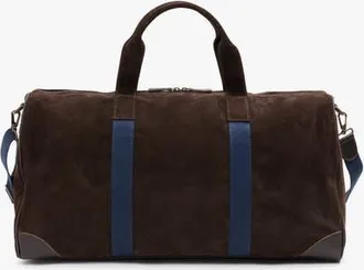 My Style Bags Boston Duffel Bag Deluxe in Dark Brown at Nordstrom, Size Large