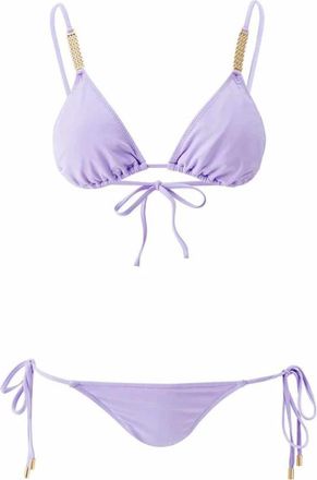Melissa Odabash Maldives Lavander Bikini Set - Dames - Bikinis - Paars - XS - Badmode
