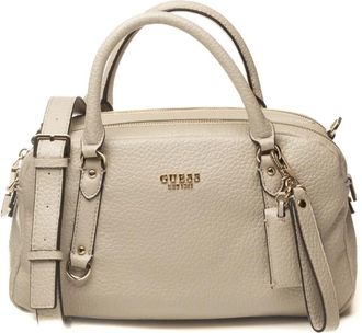 Guess Tassen, Dames, Bruin, ONE Size, Leer, Marsha Box Satchel