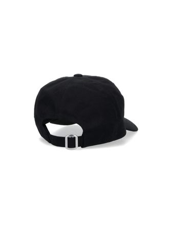 Maison Kitsun&eacute; Mens Hats Black Cotton