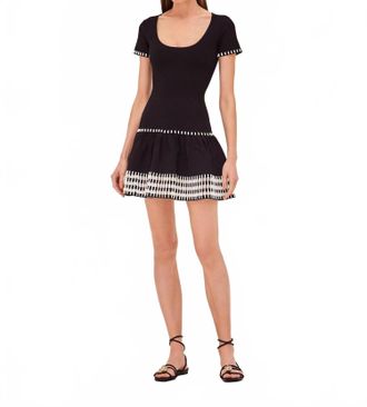 Alexis Lorie Mini Dress In Black