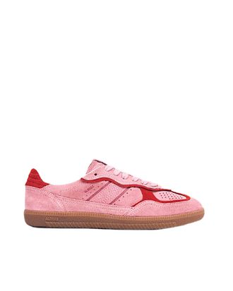 Alohas Low-Top Sneakers Featuring Soft Suede In Pink