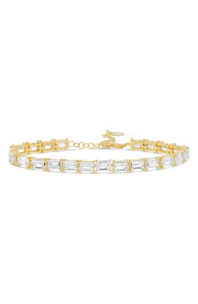 SHYMI Tennis Bracelet in Gold at Nordstrom