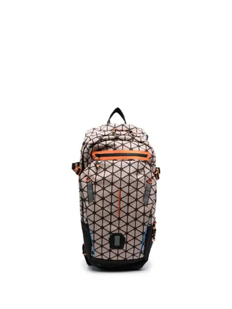 Piquadro Heuptas met logo-reli&euml;f - Beige
