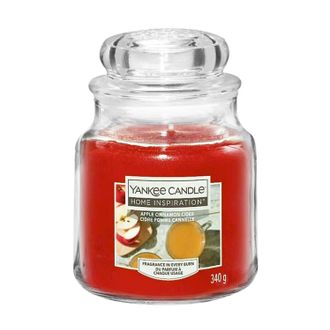 Yankee Candle Company Apple Cinnamon Cider, candela in giara media Yankee Candle