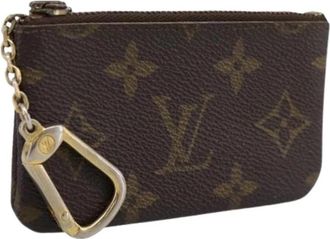 Louis Vuitton Pre-owned Coin Purse - Dames - Vintage Mini Tas - Bruin - ONE Size - Vintage