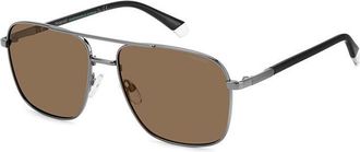 Polaroid PLD 4128/S/X KJ1/SP Mens Sunglasses Gunmetal Size 60