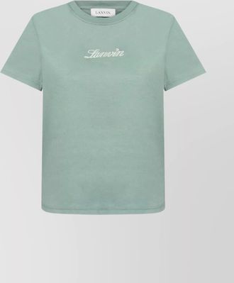 Lanvin cotton short-sleeve t-shirt