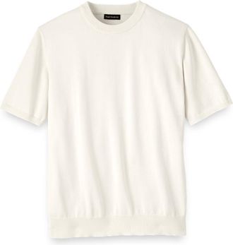 Paul Fredrick Supima Cotton Crew Neck Sweater