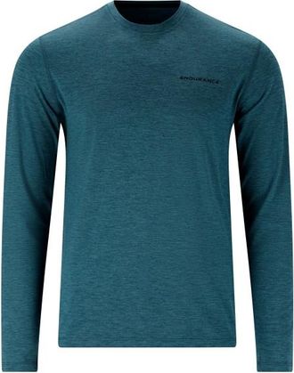 ENDURANCE Abdon Melange L/S Tee Funktionsshirt für Herren | blau