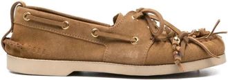 Golden Goose Cruise Boat Schoenen - Dames - Bootschoenen - Beige - 39 EU - Leer - Schoenen