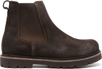 Birkenstock Stalon suede Chelsea boots - men - Calf Suede/Calf Leather/Fabric/Fabric/Rubber - 42 Regular - Brown
