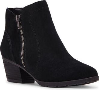 Blondo Victoria Waterproof Bootie in Black Suede at Nordstrom, Size 5.5
