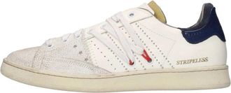 Hidnander Stripeless Ultimate Dual Sneaker - Heren - Sneakers - Wit - 46 EU - Leer - Schoenen