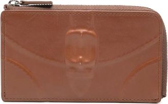 Miharayasuhiro Invisible Fragment pasjeshouder met reliëf - Bruin