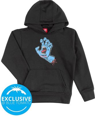 Santa Cruz Screaming Hand Hoodie Kids Hoodie black