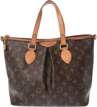 Louis Vuitton Pre-owned Handbags, female, Brown, Size: ONE SIZE Pre-owned Palermo PM Handbag
