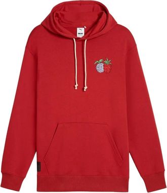 Puma x One Piece Felpa con stampa grafica - Rosso