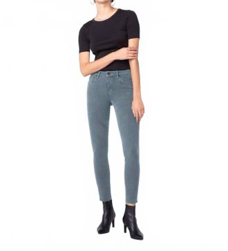 Unpublished Kora Mid Rise Skinny Jeans In Cadet